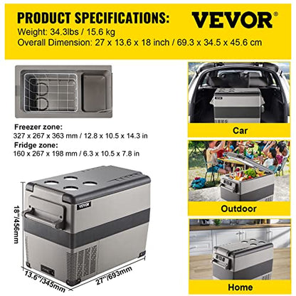12 Volt Refrigerator (48QT)