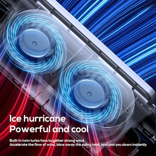Upgrade Car Seat Cooling Fan (A-Black)