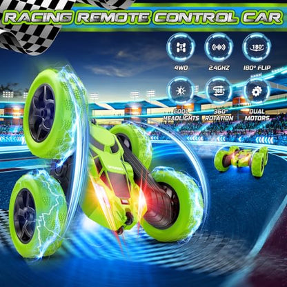 Remote Control Car for Kids Age 4 (Green)