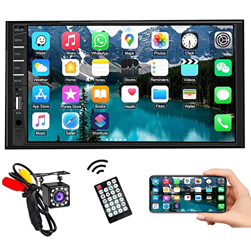 Car Stereo Double Din Radio with Bluetooth Car Audio Receivers (Car MP5 Player(No CarPlay))