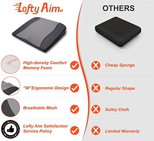 Car Seat Cushion (Black&gray)