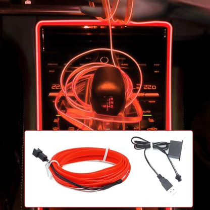 EL Wire Interior Car LED Strip Lights