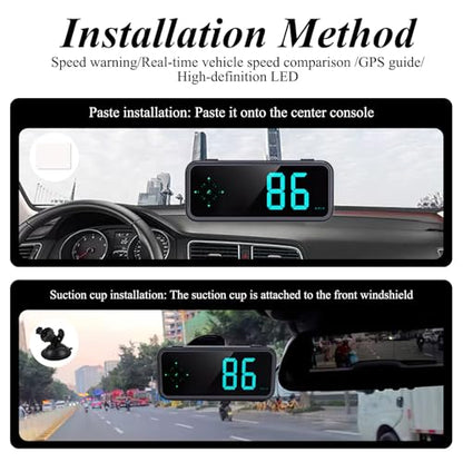 GPS Digital Speedometer for Car MPH (Digital Speedometer with Bracket)