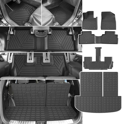 7&8 Floor Mats Cargo Mat Compatible with 2020