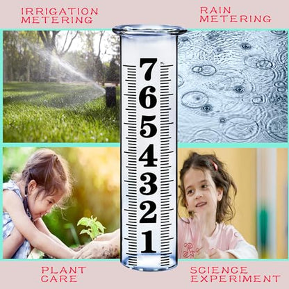 7 Inch Plastic Rain Gauge Replacement Tube (Plastic rain gauge repalcement tube)