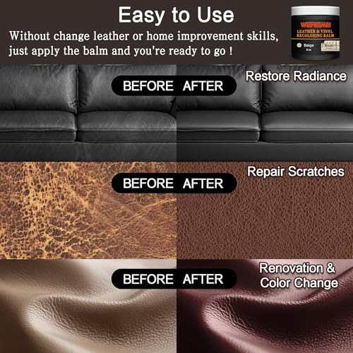 Leather Recoloring Balm (Beige)