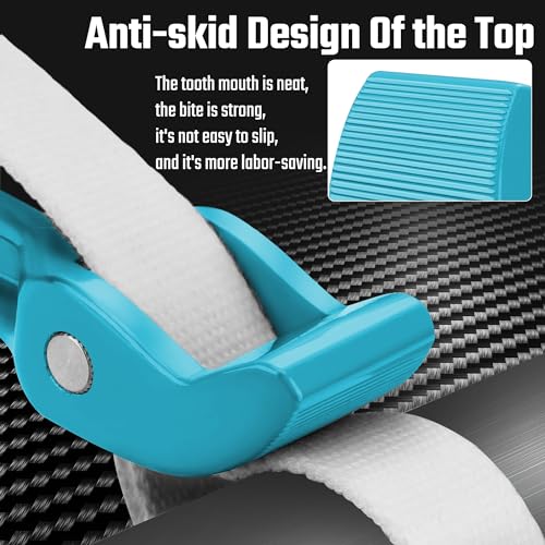 Strap Wrench 12" Handle (12 Inch / Blue)