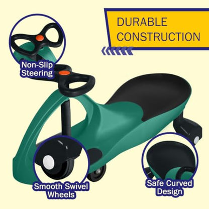 Lil’ Rider Wiggle Car (Green and Black)