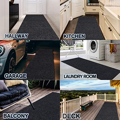 Custom Size Backed Non (Black / 3FT*22FT)