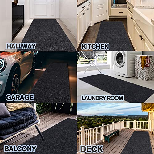 Custom Size Backed Non (Black / 3FT*25FT)
