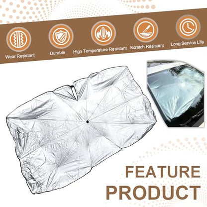 2026 Windshield Sun Shade Umbrella (150cm)