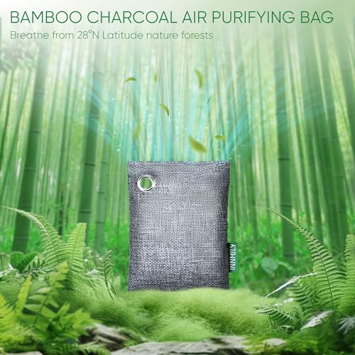Activated Charcoal Odor Absorber (8 Packs / For Strong Odor)