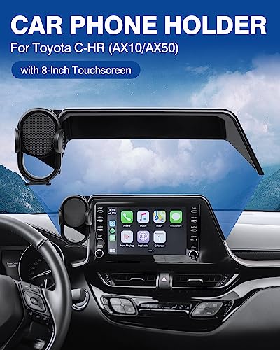 Custom Fit for Car Phone Holder 2019 (Auto-Look+Organizer / Toyota C-HR 2019-2022)