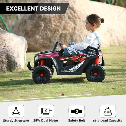 Kids Battery Powered 4 (Red)