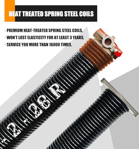Garage Door Torsion Spring Set (.234x2x28")
