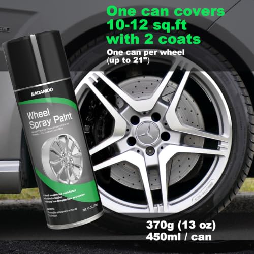 Silver Spray Paint for Wheels (Silver / 13 Ounce (Pack of 1))