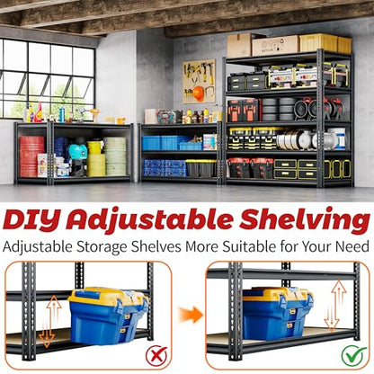 Storage Shelves (72" H x 40" W x 20"D)