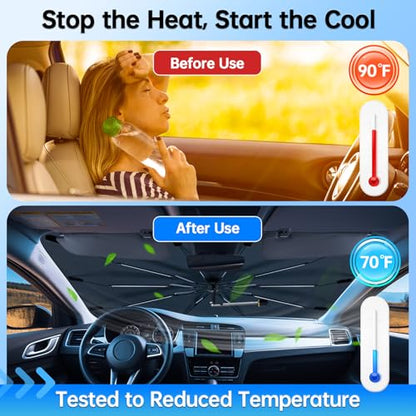 Windshield Sun Shade Umbrella for GMC Acadia 2024 (for GMC Acadia 2024-2026)