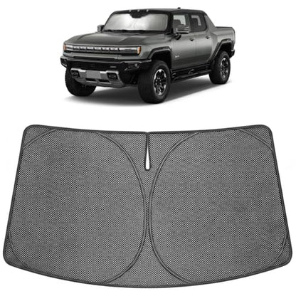 Custom Fit Car Windshield Sun Shade for 2022 (2022-2026 GMC Hummer EV)