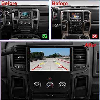 CSC AUTO 8 Core 4G+64G Android 13 Stereo Radio for Dodge Ram 1500 2500 3500 (8 Core 4G+64G Carplay)