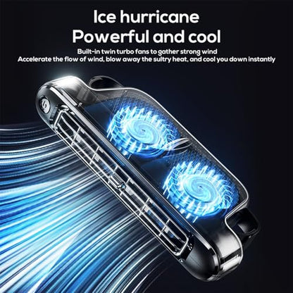 Upgrade Car Seat Cooling Fan (B-Black)