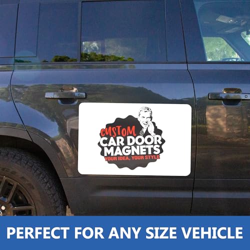 Custom Car Magnet Signs for Advertising and Promotion (24"x36" Rectangle)