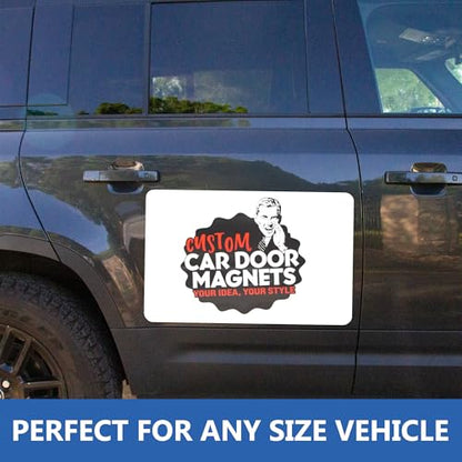 Custom Car Magnet Signs for Advertising and Promotion (24"x36" Rectangle)