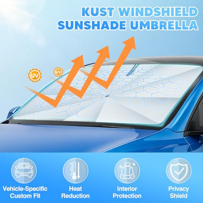Windshield Sun Shade Umbrella for 【2016 (FOR | Pilot 16-26)