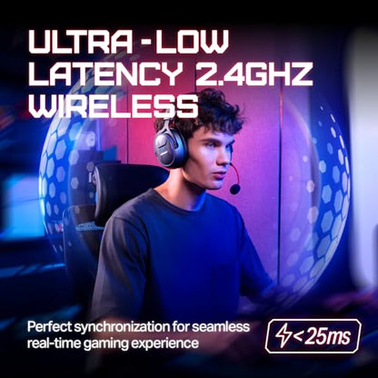 Storm G2 Wireless Gaming Headsets (Black)