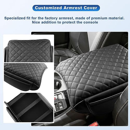 for 2026 Honda Passport Center Console Cover for 2026 Honda Passport Accessories Armrest Cover 2026 Passport Middle Console Pad Arm Rest Cushion (Thick Pad for 2026 Passport)