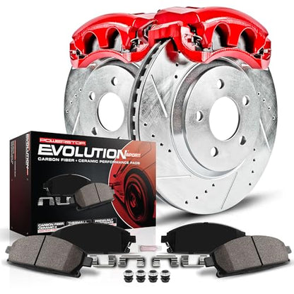 Z23 Performance Brake Pad Rotor Caliper Kit Rear KC3090