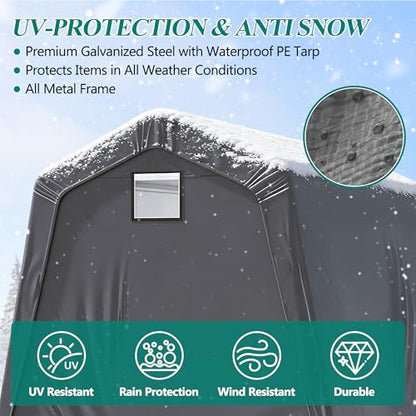 10' x 10' Outdoor Storage Shelter (10' x 10')