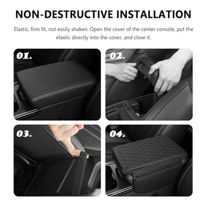 Upgraded Car Center Console Cover (Red)