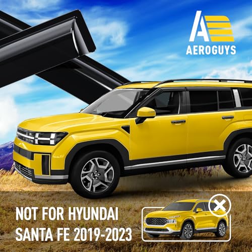 Extra Durable Window Deflectors Tape (For Hyundai Santa Fe 24-26)