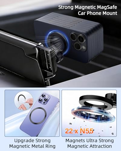 Car Phone Holder for 2022 (Silverado/GMC Sierra 2022-2026 (Extension Rod) / Magsafe)