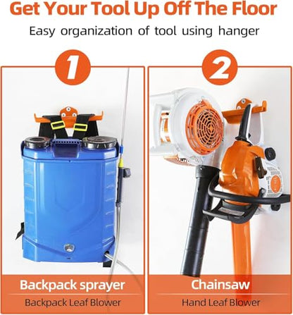 Backpack Blower Rack with Tube Hook (3 Pack)
