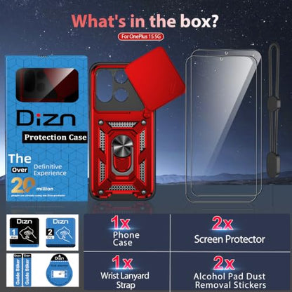 for OnePlus 15 5G Case (OnePlus 15 5G（6.78"） / Red)