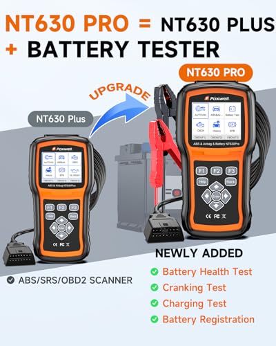 NT630PRO 2 in (NT630 Pro Scan Tool With Battery Tester / 2026)