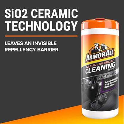 Ultra Shield + Ceramic Cleaning Wipes by Armor All