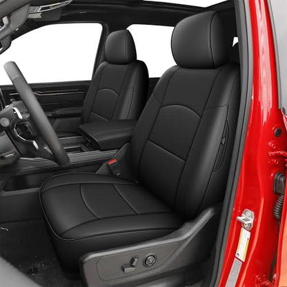 Custom Fit Seat Covers for Dodge Ram 2500 2019 (001# Black A / Ram 2019-2026 2500 Full Set)