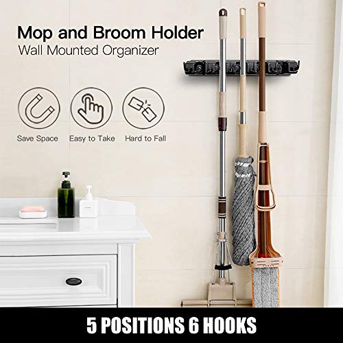 2 Pack Mop and Broom Holder (2 Pack)