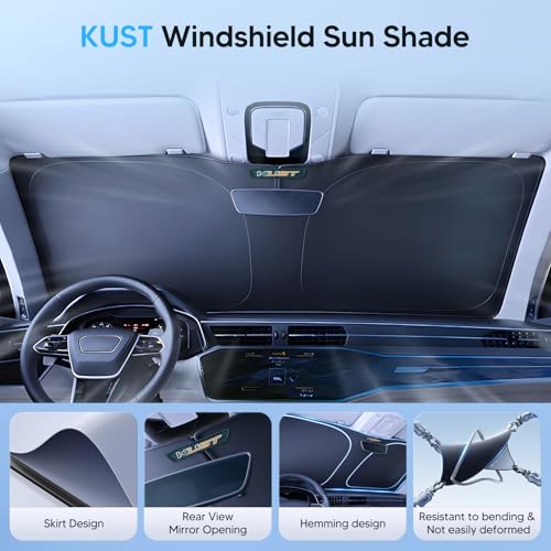 Windshield Sun Shade for Kia Rio 2018 (FOR | Kia Rio 2018-2023)