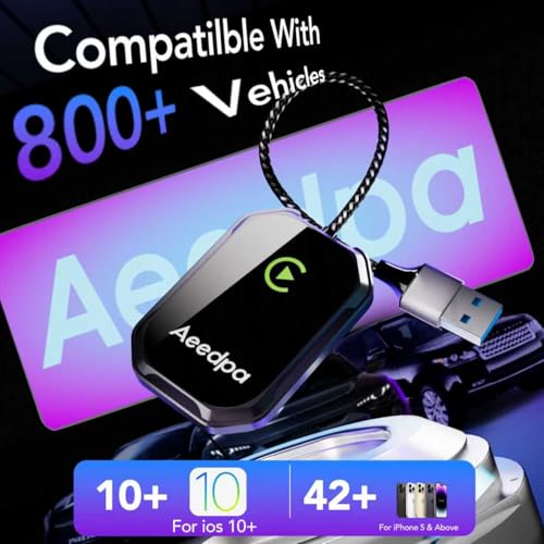 Wireless CarPlay Adapter for Apple iPhone (for Apple iPhone)