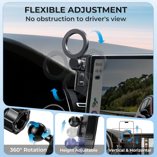 Car Phone Holder for Mazda CX (Fit for 2026+ CX-5, 15.6-Inch)