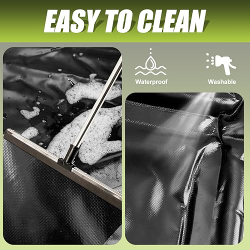 Garage Car Floor Mat (Black / 7Ft 9In x 18Ft(Mid-Size))