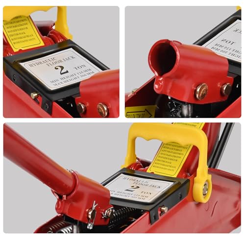 AAIN AA095 2 Ton Hydraulic Floor Jack (2 ton / red)