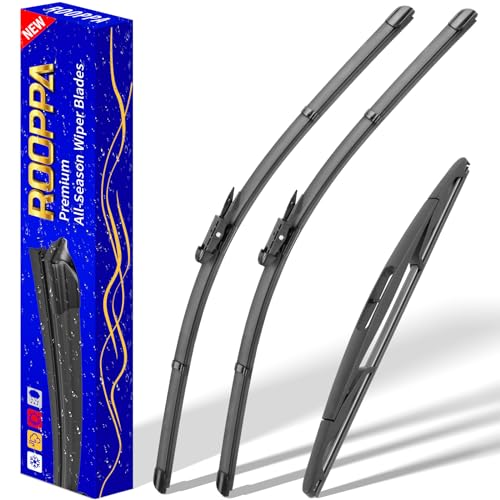 3 Wipers Fits Buick Enclave 2012 (24"/21"/12")