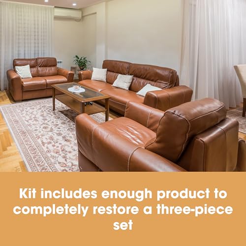 Leather Complete Restoration Kit (Light Grey / Complete Kit)