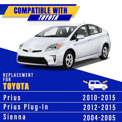 3 Wipers Fits Toyota Prius 2010 (26"+19"+16")