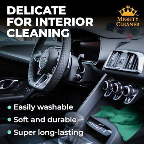 Shammy Cloth for Car Drying (Mint)